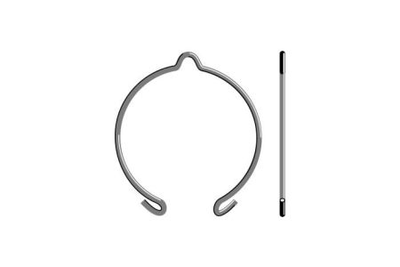 Borgclip motorsteun Somfy 