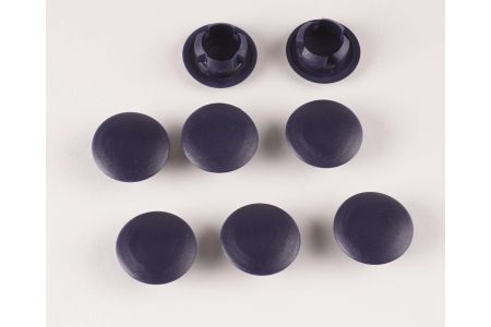 Afdekdopjes zijgeleiders blauw ral 5011
